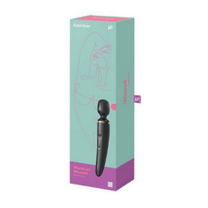 Wand-er Woman – Wand Vibrator – Black/Gold
