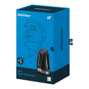 Men Heat Vibration – Heating and Vibrating Masturbator – Black