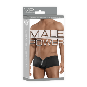 Shorts con cremallera – L/XL – Negro