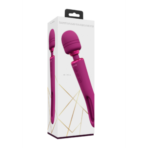 Kiku – Varita de Doble Punta con Innovador Estimulador de G-Punto con Movimiento de Aleteo – Rosa