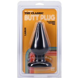 Plug Anal Clásico – Grande – Negro