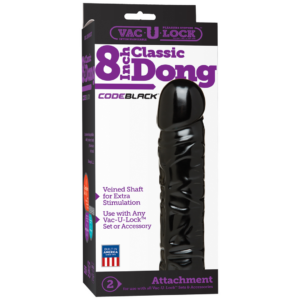 CodeBlack – Dildo Clásico – 8 / 20 cm