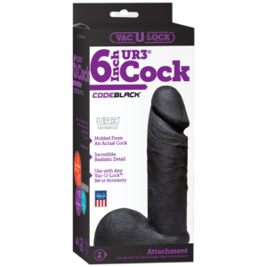CodeBlack – Dildo ULTRASKYN – 6 / 15 cm