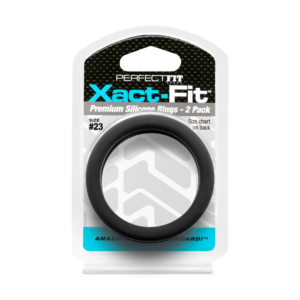 #23 Xact-Fit – Pack de 2 anillos para el pene