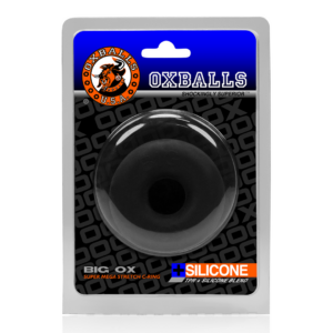 Big OX – Thick Blubbery Cockring – Black Ice