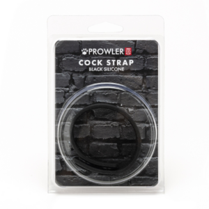 Silicone Cock Strap – Black