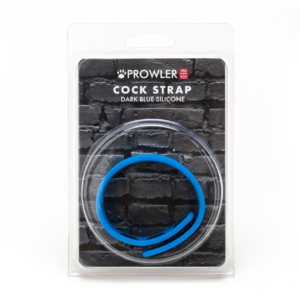 Silicone Cock Strap – Dark Blue