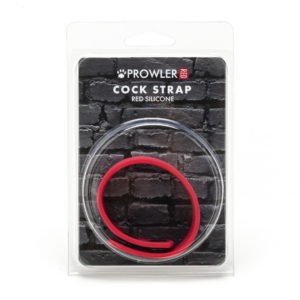 Silicone Cock Strap – Red