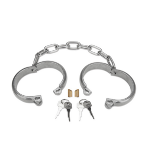 Heavy Duty Ankle Cuffs – Silver