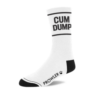 Cum Dump Socks – White/Black