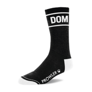 Dom Socks – Black/White