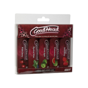 Gel de Placer Oral – Potenciador de Sexo Oral – Paquete de 5 – 1 fl oz / 30 ml