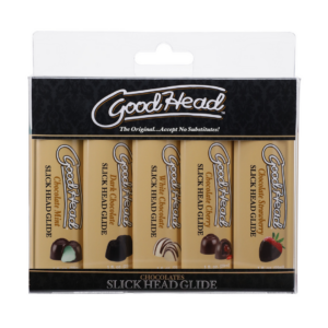 Slick Head Glide – Chocolates – 5 Pack – 1 fl oz / 29 ml