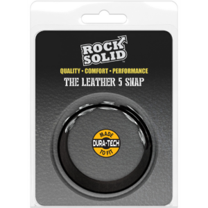 El Leather 5 Snap – Cockring de Cuero