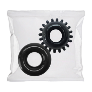 2 Pack C-Ring Set – Bulk Refill 50 Pieces – Black