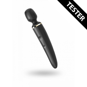 Wand-er Woman – Wand Vibrator – Black/Gold – Tester