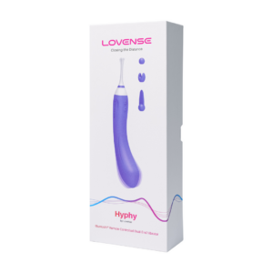 Hyphy – Remote Control Dual-ended Vibrator with Attachments – Purple