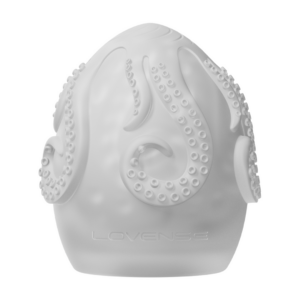 Kraken – Single – Soft Stretchy Egg Masturbator – White