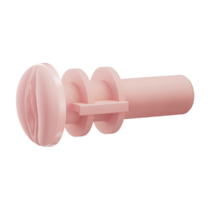 Vagina-shaped Sleeve for Solace Male Masturbator – Flesh