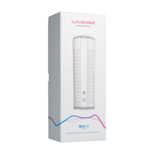 Max 2 – Bluetooth App-controlled Male Masturbator – White