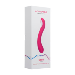 Osci 2 – App-controlled G-spot Oscillation Wand Massager – Pink