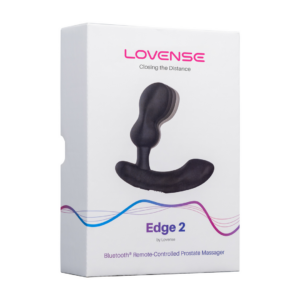 Edge 2 – Adjustable Dual-motor App-controlled Prostate Massager – Black
