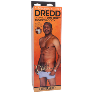 Dredd – Dildo Realista ULTRASKYN – 13.5 / 34 cm – Chocolate