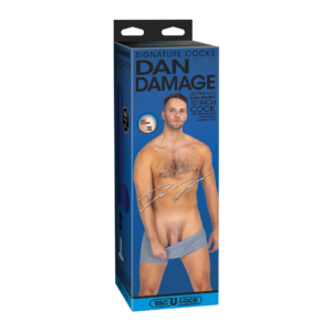 Dan Damage – Realistic ULTRASKYN Dildo – 10 / 25 cm – Vanilla