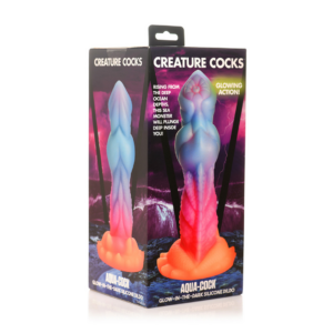 Aqua Cock – Glow-in-the-Dark Silicone Dildo