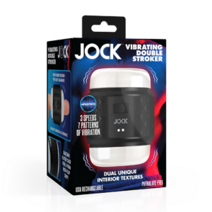 Vibrating Double Stroker – Black
