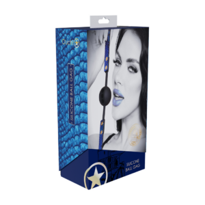 Florence Collection – Silicone Ball Gag – Blue