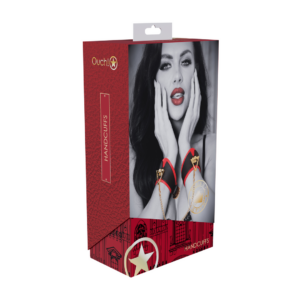 Milan Collection – Handcuffs – Black/Red