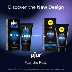 HOMBRE – Steel Gel – Lubricante y Gel de Masaje – 2 fl oz / 50 ml