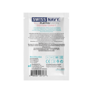4 in 1 Lubricant with Cotton Candy Flavor – 0.18 fl oz / 5 ml