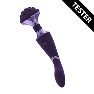 Shiatsu – Varita Masajeadora Flexible – Púrpura – Tester