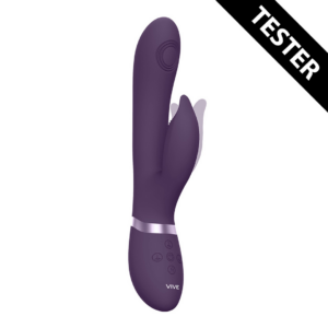 Aimi – Pulse Wave  Vibrating G-Spot Rabbit – Purple – Tester