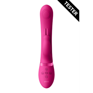 Mayo – Dual Pulse-Wave  Vibrating C-spot  G-Spot Rabbit – Rosa – Tester