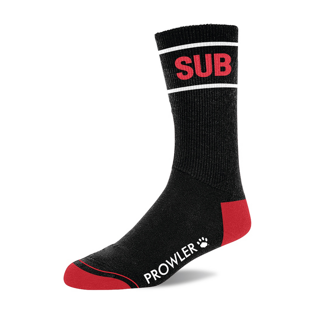 Sub Socks – Black/Red